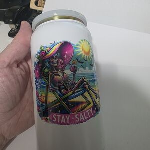 Colorful Skeleton Beach Tumbler